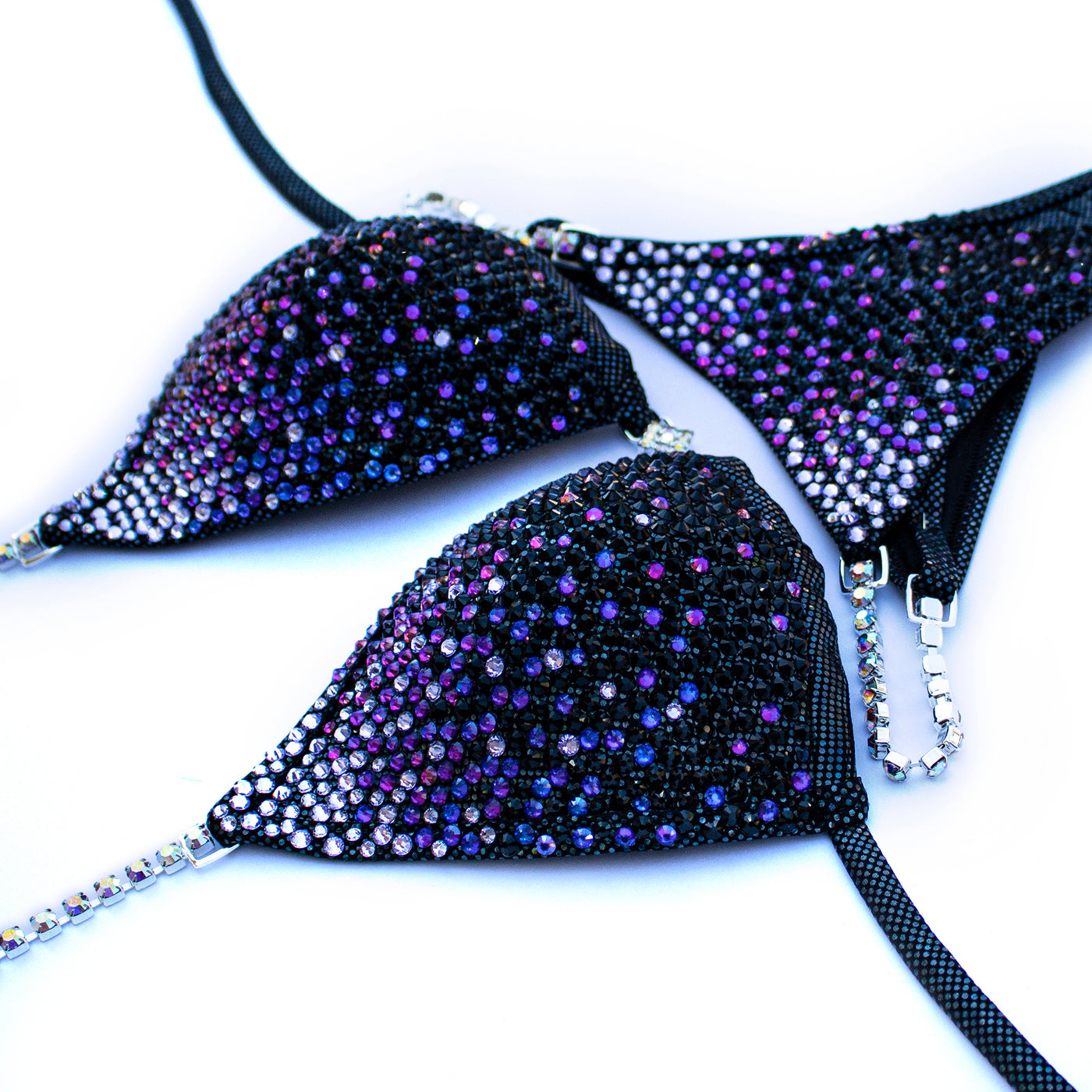 Purple Starfall Competition Suit M/S | OMG Bikinis Rentals