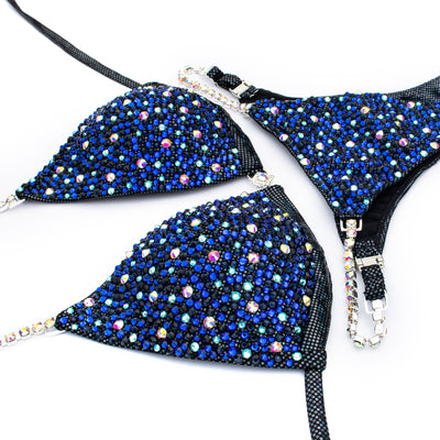 Midnight Blue Competition Bikini | OMG Bikinis