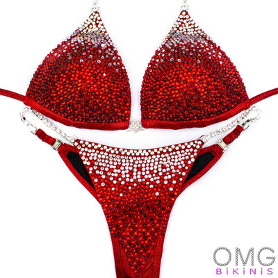 Flaming Hot Competition Bikini | OMG Bikinis