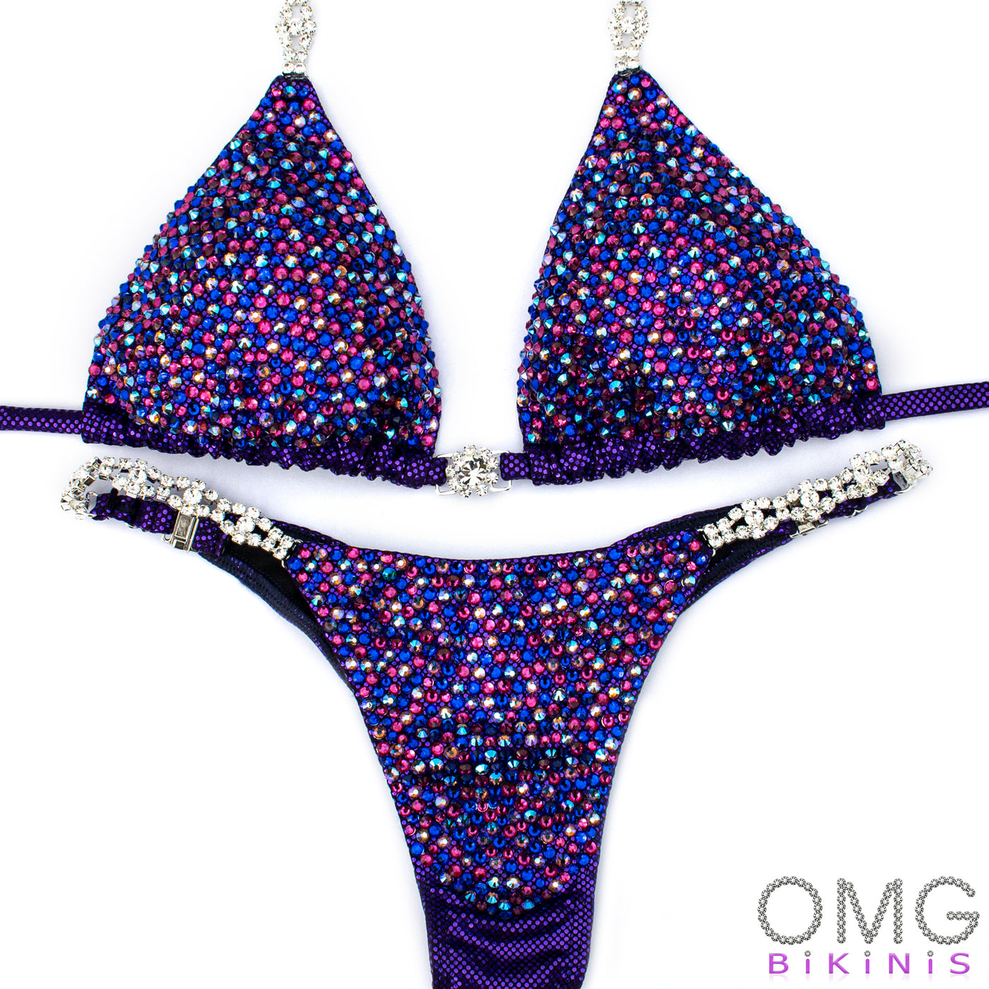 Royal Purple Competition Bikini | OMG Bikinis