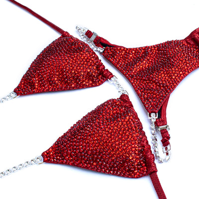 Vampire Red Competition Bikini | OMG Bikinis