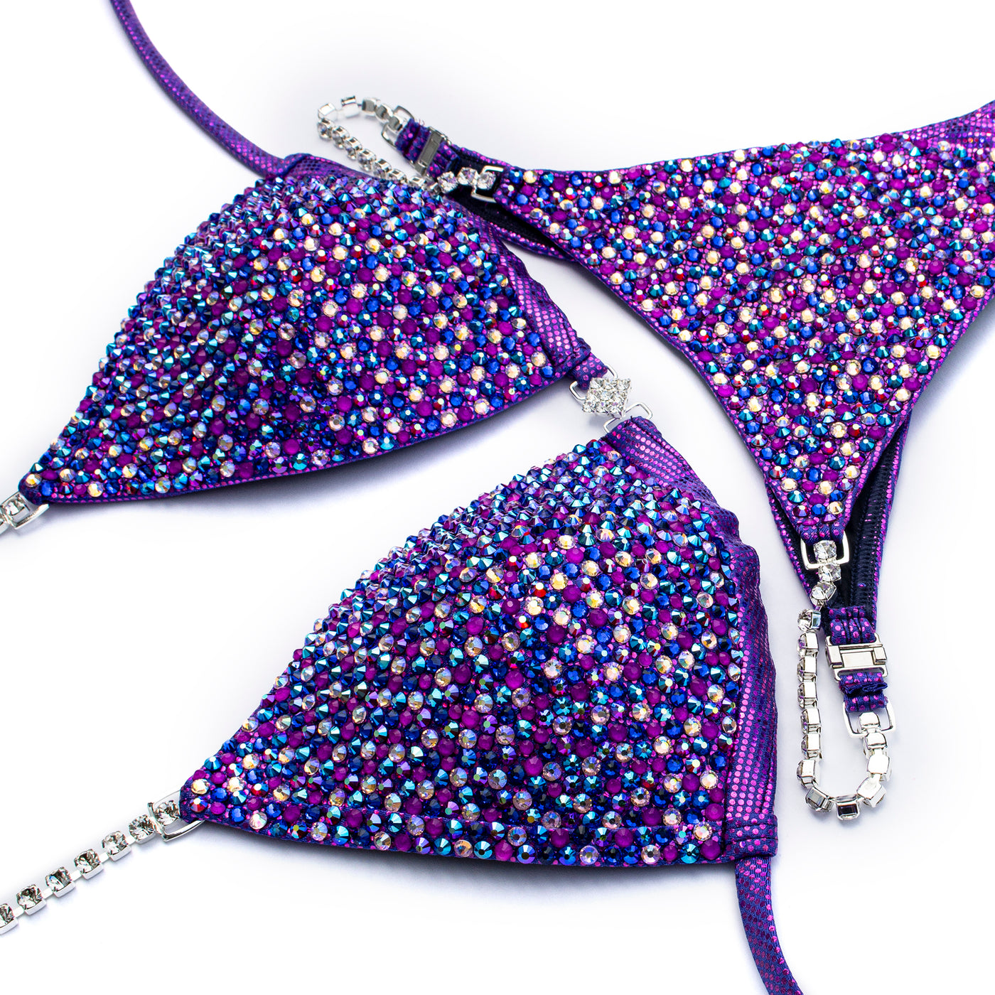 Purple Neon Scatter Competition Bikini | OMG Bikinis