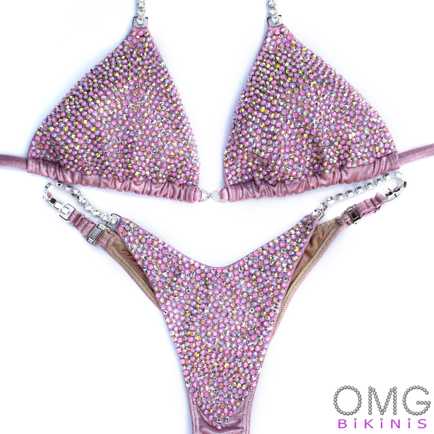 Coral Pink Competition Bikini | OMG Bikinis