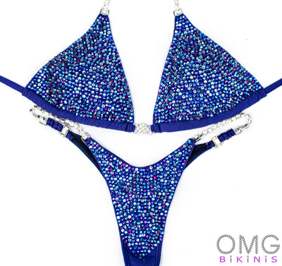 Lavender Sparkle Competition Bikini | OMG Bikinis