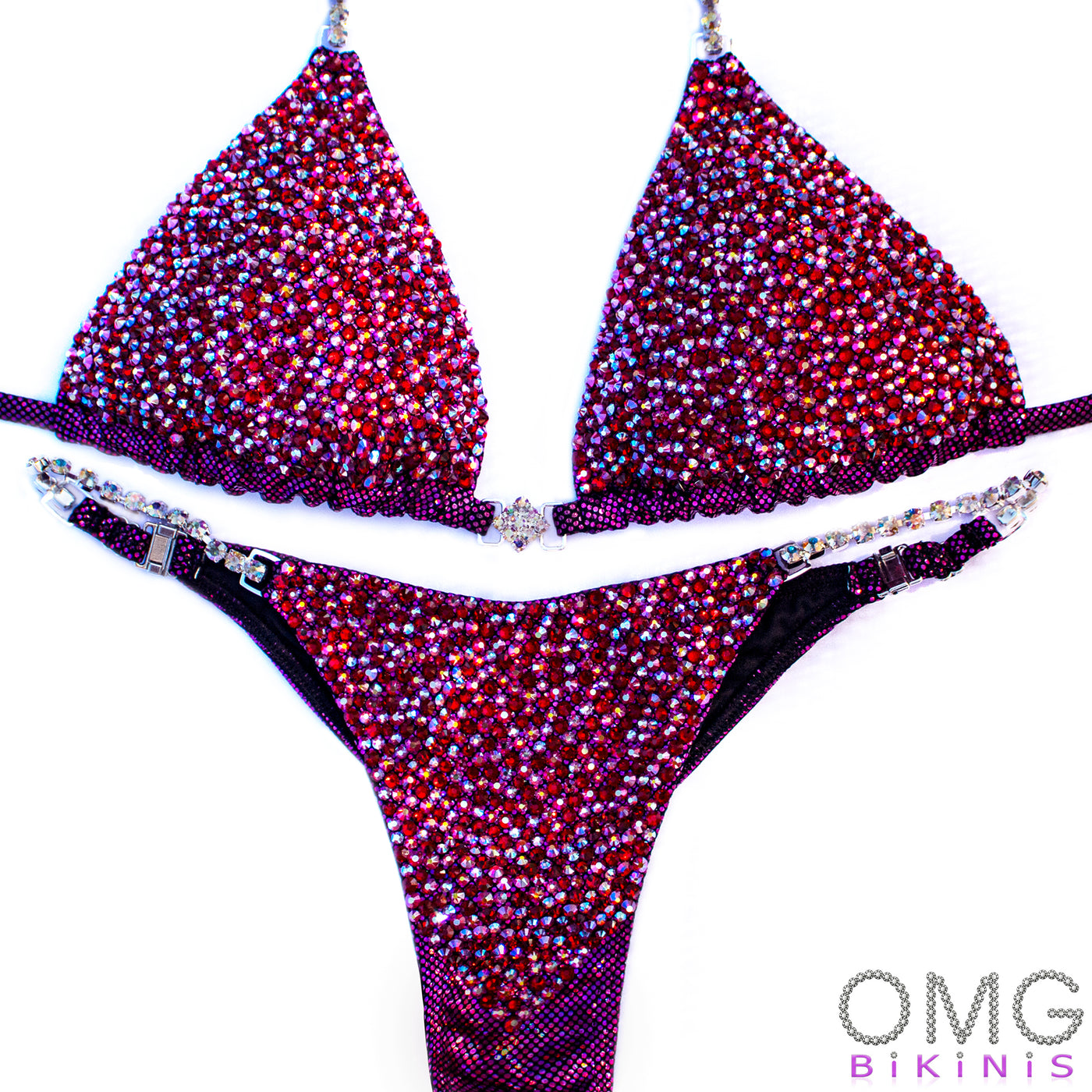 Cranberry Burst Competition Bikini | OMG Bikinis