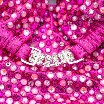 Bubble Gum Pink Competition Bikini S/S | Pre-Made Suits | OMG Bikinis