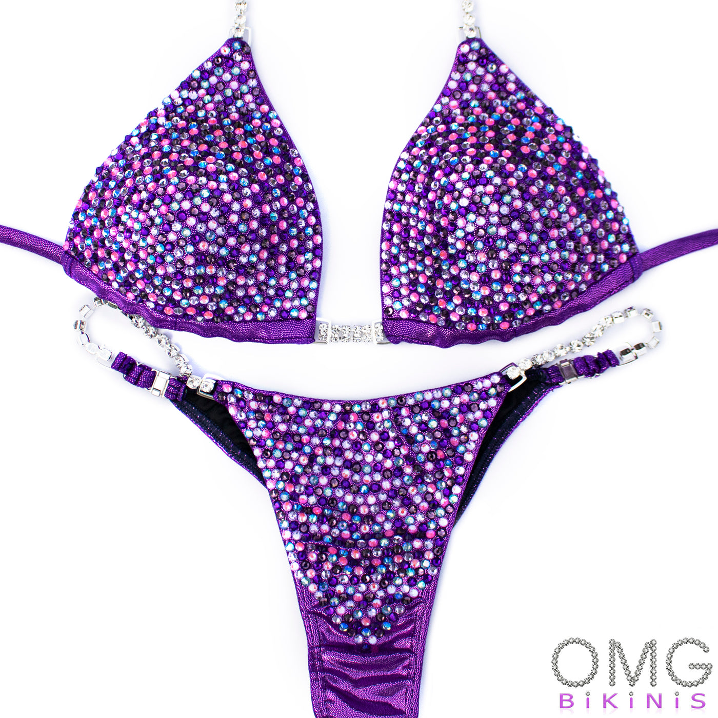 Purple Orchid Competition Bikini | OMG Bikinis