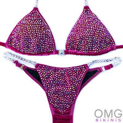 Pink Lemonade Competition Bikini S/S | Pre-Made Suits | OMG Bikinis