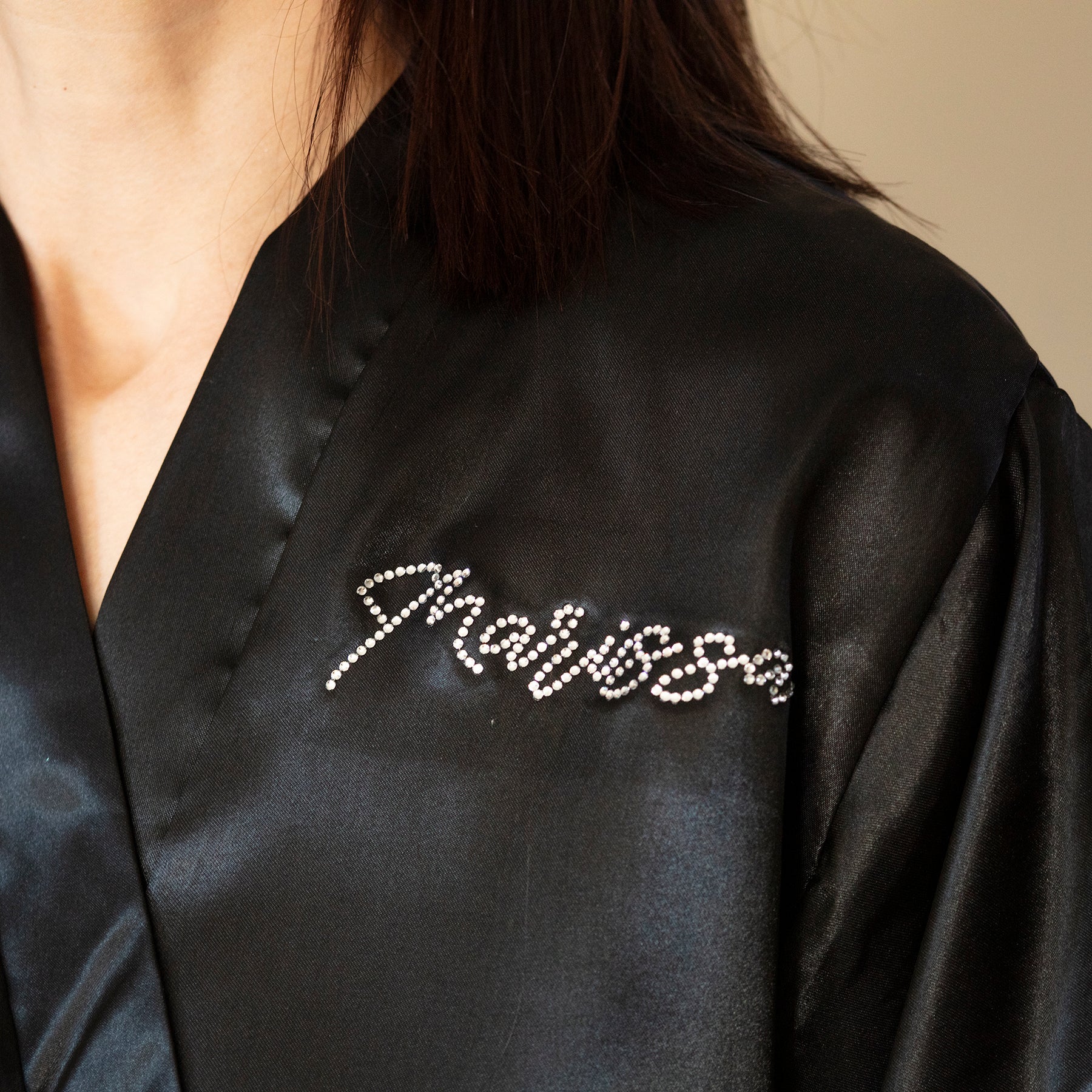 Badass Mom Crystallized Custom Competition Robe | OMG Bikinis