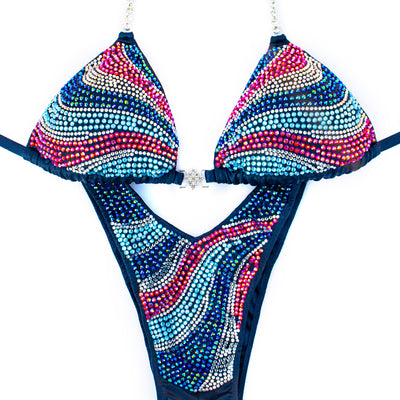 Keira Figure/WPD Competition Suit S/S | OMG Bikinis Rentals