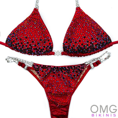 Emma Competition Suit S/S | Pre-Made Suits | OMG Bikinis