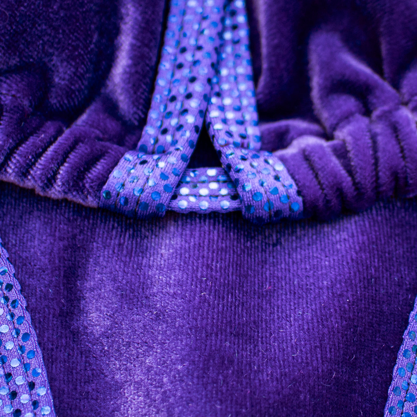 Light Purple Velvet Posing Suit | Scrunch Butt Bikini | NPC/IFBB Practice Suit