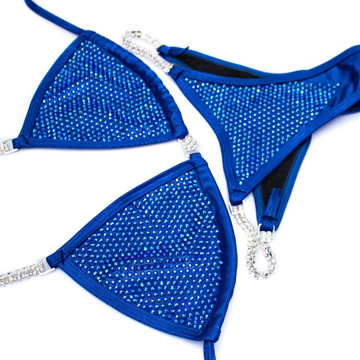 Sapphire AB Competition Bikini S/S | Pre-Made Suits | OMG Bikinis