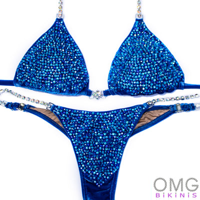 Periwinkle Blue Competition Bikini | OMG Bikinis