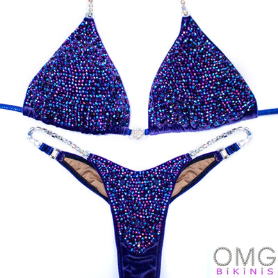 Sapphire Purple Competition Bikini | OMG Bikinis