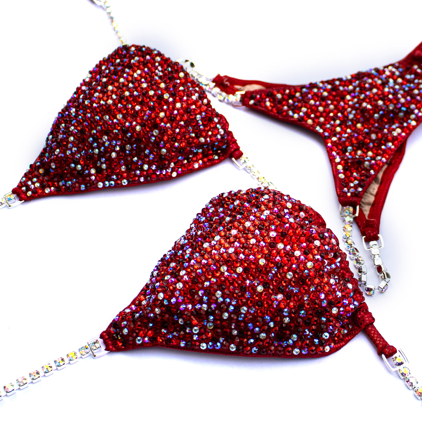 Bombshell Red Competition Bikini | OMG Bikinis