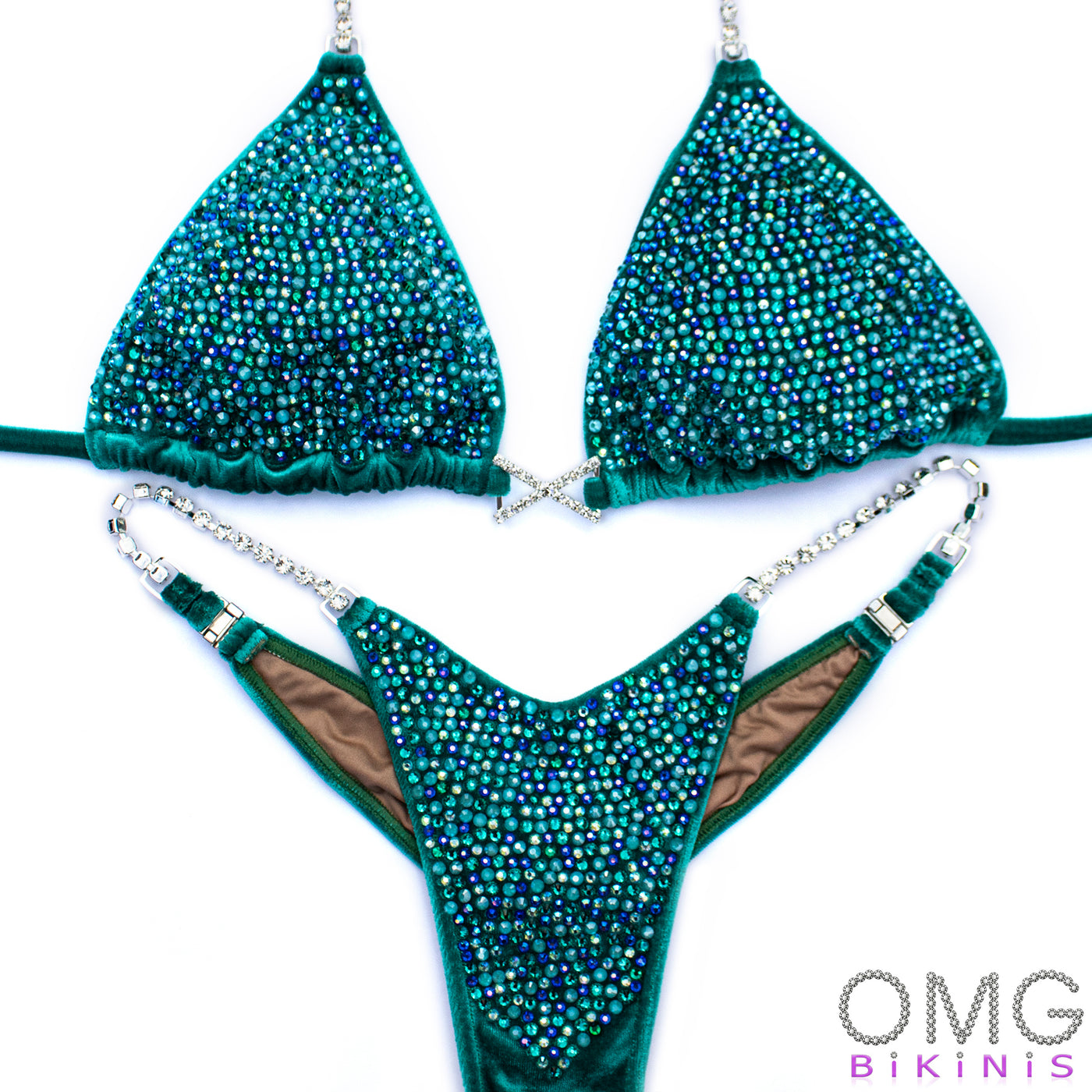 Seafoam Competition Bikini | OMG Bikinis