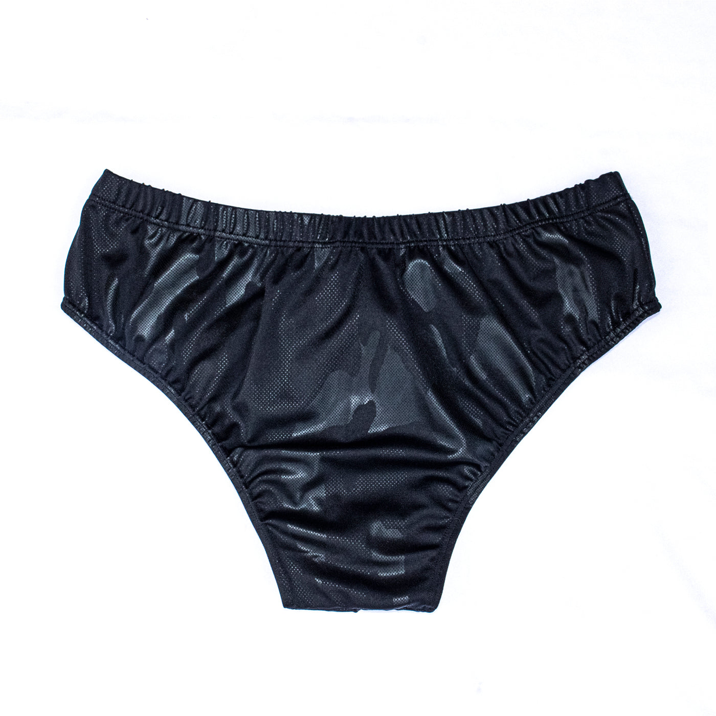 Men's Classic Physique Posing Suit, Black Camouflage, Size S | Ships Tomorrow | OMG Bikinis