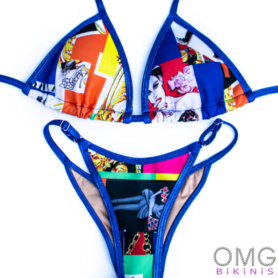 Modern Art Posing Suit | Clearance | OMG Bikinis