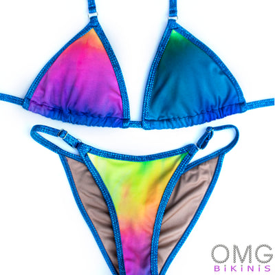 Tie Dye Posing Suit | Clearance | OMG Bikinis