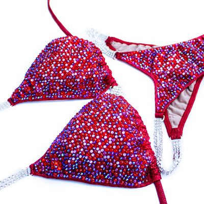 Red Siam Pop Competition Bikini | OMG Bikinis