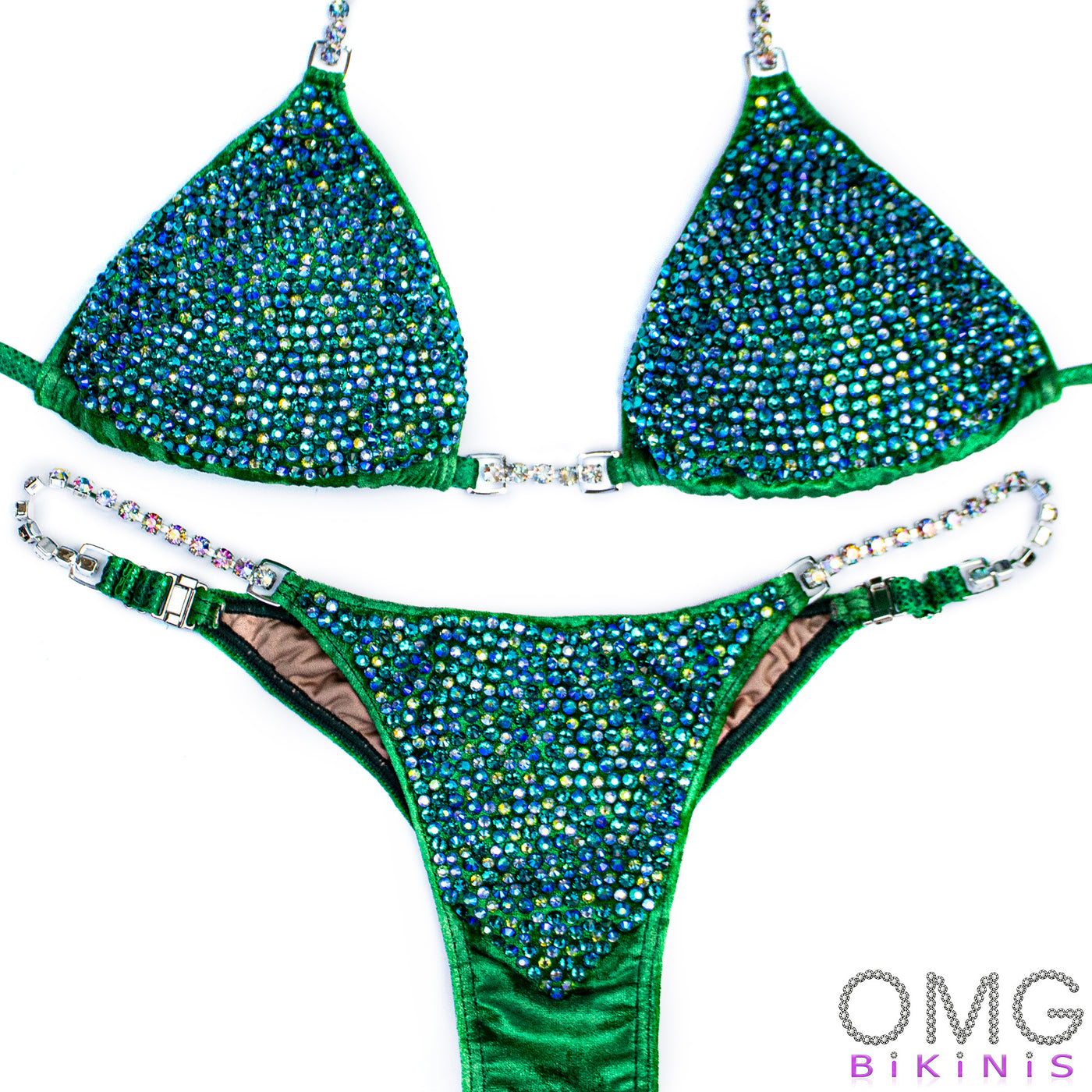 Evangeline Velvet Competition Bikini | OMG Bikinis