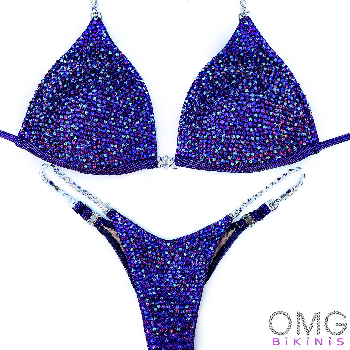 Deep Violet Competition Bikini | OMG Bikinis