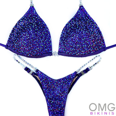 Deep Violet Competition Bikini | OMG Bikinis