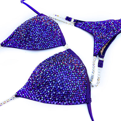 Deep Violet Competition Bikini | OMG Bikinis