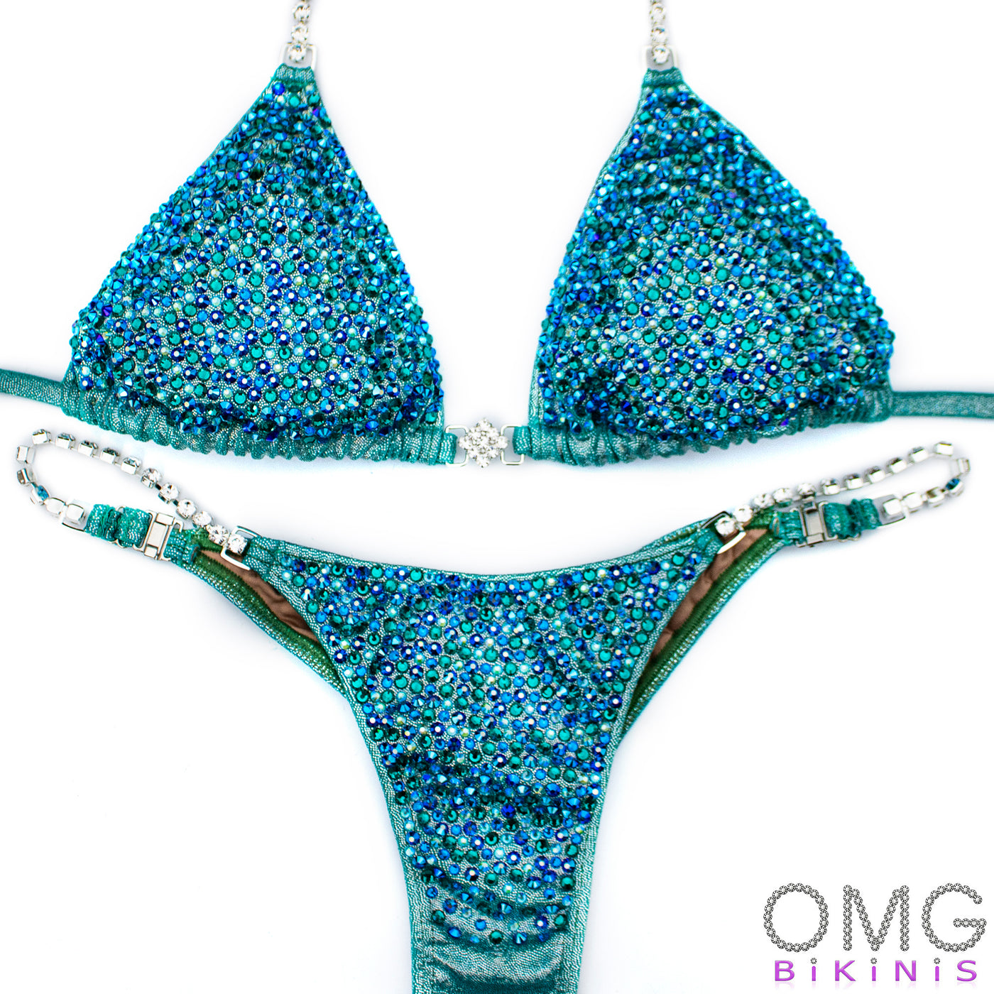 Tamira Mint Green Competition Bikini | OMG Bikinis