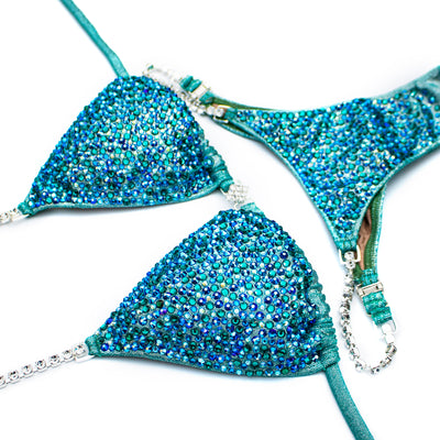 Tamira Mint Green Competition Bikini | OMG Bikinis