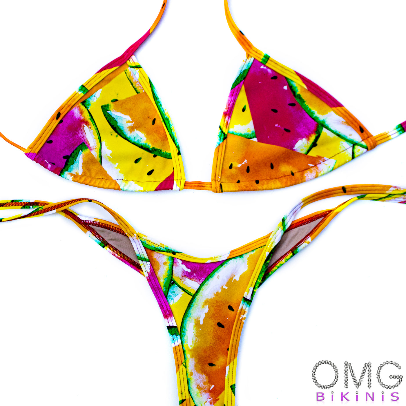 Fruity Super Basic Posing Suit | Clearance | OMG Bikinis