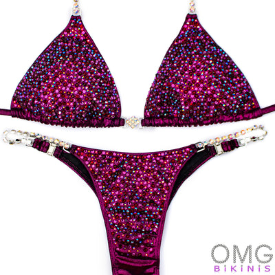 Cranberry Fuchsia Competition Bikini | OMG Bikinis