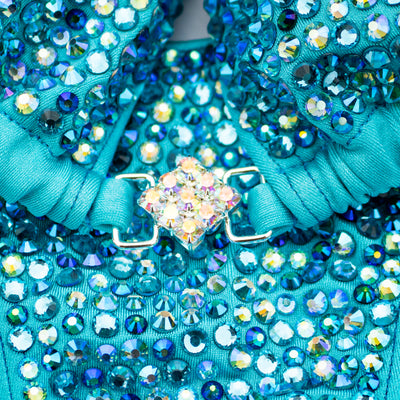 Tiffany Blue Competition Bikini | OMG Bikinis
