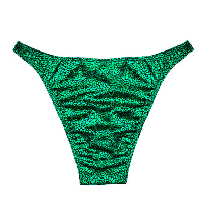 Men's Bodybuilding Posing Suit, Emerald Avatar Holo | Ships Tomorrow