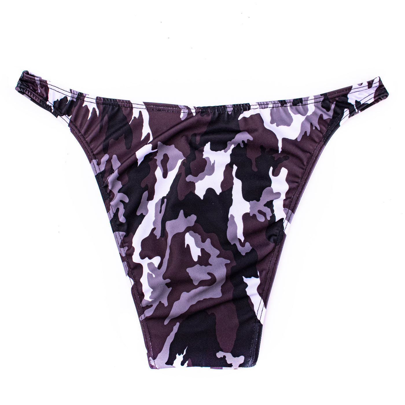 Men's Bodybuilding Posing Suit, Grey Camo | Posing Trunks | OMG Bikinis