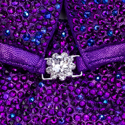 Burple Ombre Figure/WPD Competition Suit | OMG Bikinis