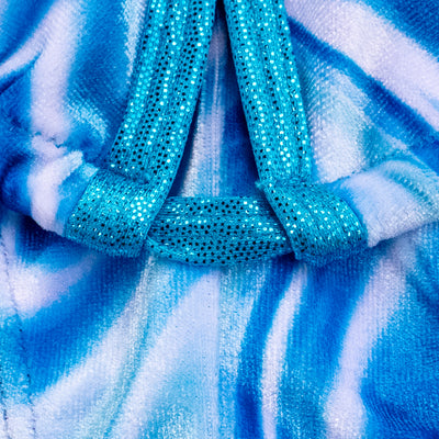 Blue Lava Velvet Figure Posing Suit | NPC/IFBB Figure/WPD Practice Suit | OMG Bikinis
