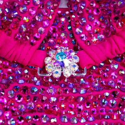 Raspberry Pink Dazzle Competition Bikini | OMG Bikinis