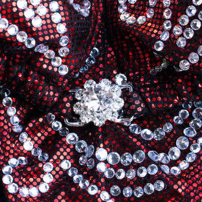 Sparkly Twirls Figure/WPD Competition Suit | Choice of Color | OMG Bikinis