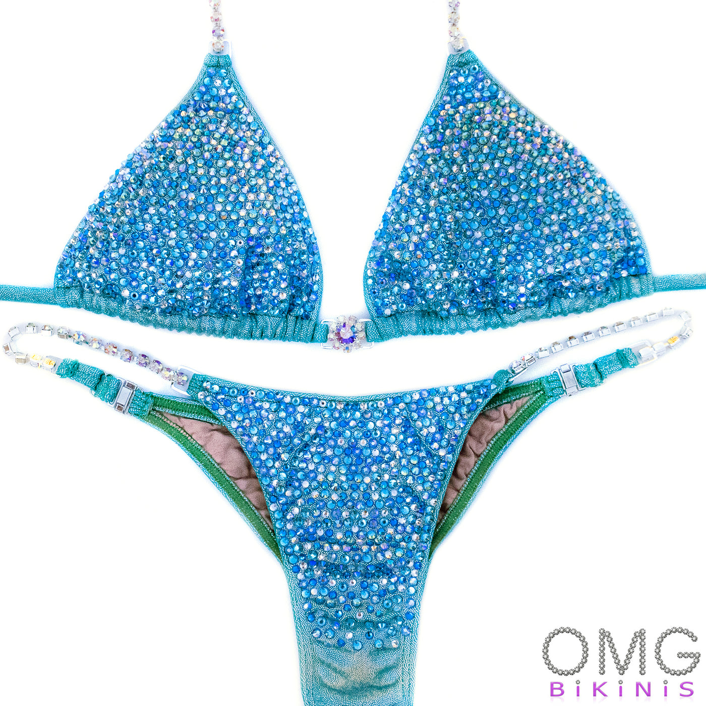 Icy Mint Competition Bikini | OMG Bikinis