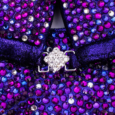 Adonica Metallic Velvet Competition Bikini | OMG Bikinis