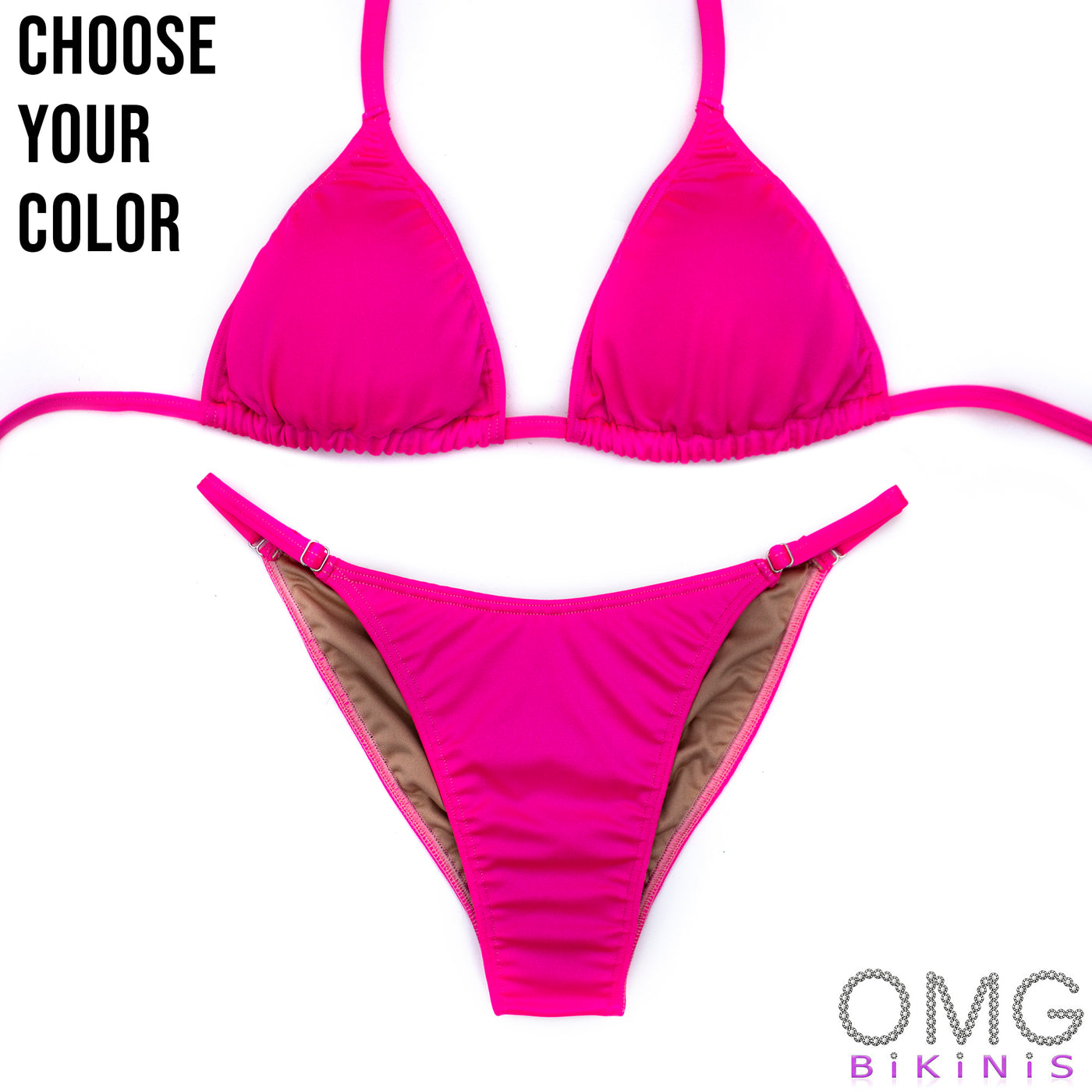 Fit Model Matte Suit Designer | OMG Bikinis