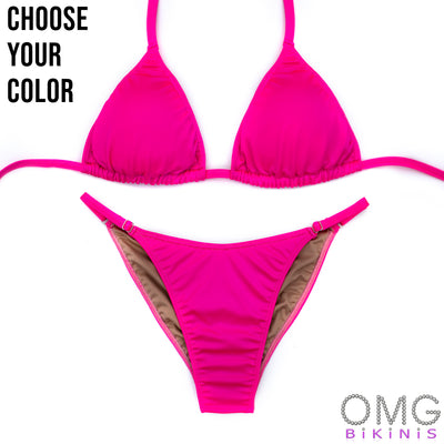 Fit Model Matte Suit Designer | OMG Bikinis