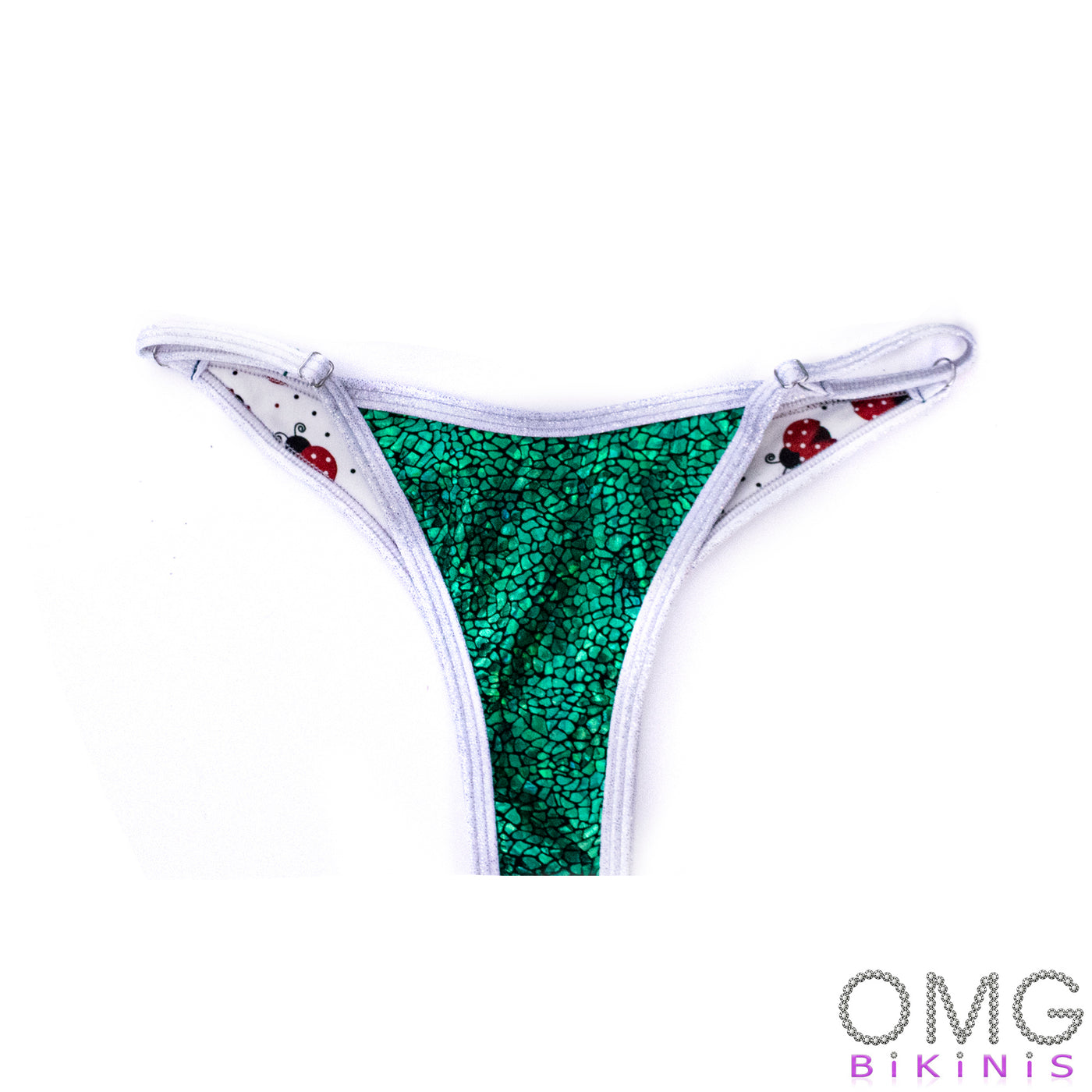 Green Avatar Posing Suit / BOTTOMS | Clearance | OMG Bikinis