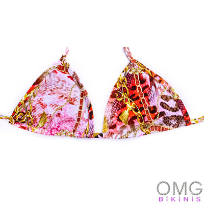 Beige Pink Basic Posing Suit / TOP | Clearance | OMG Bikinis