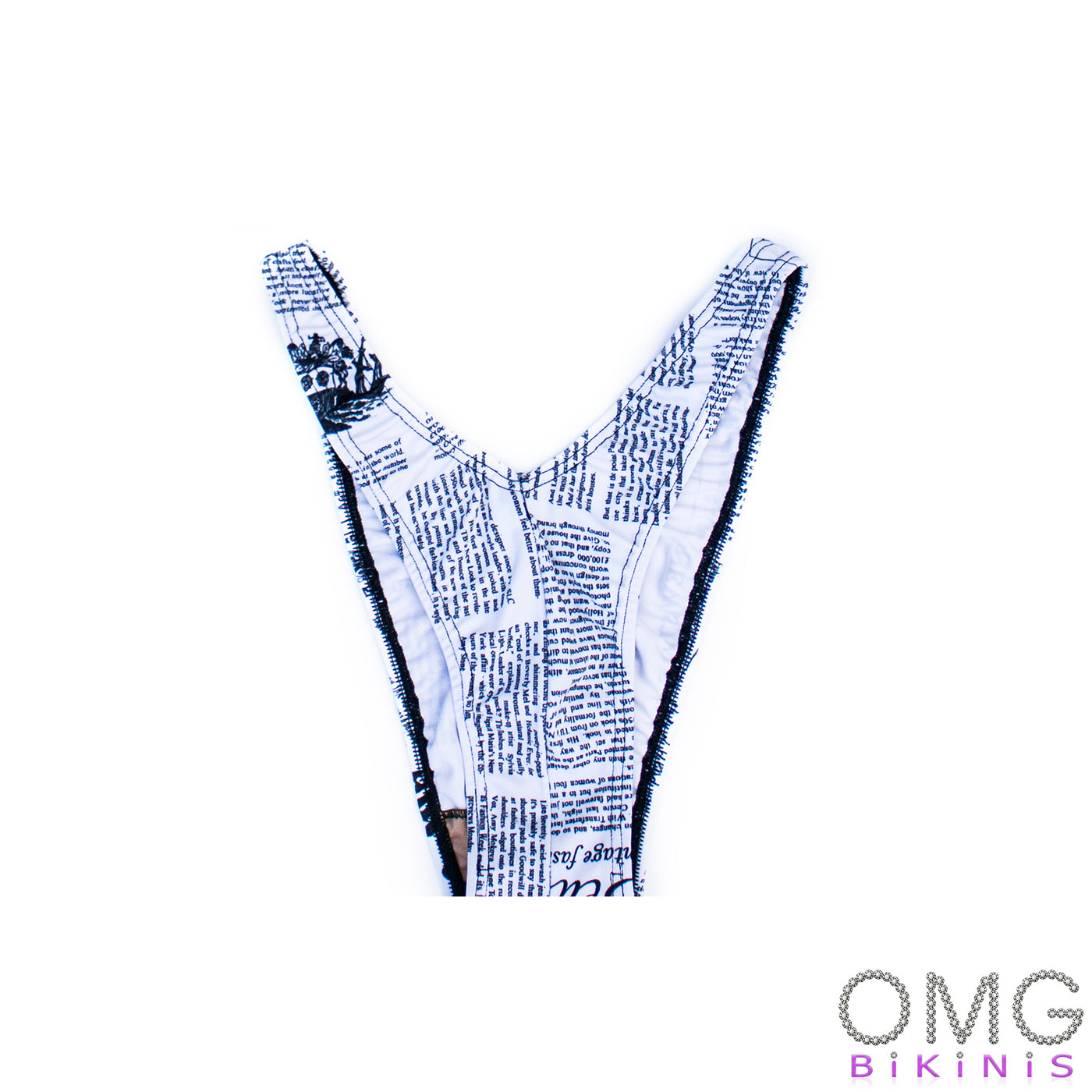 Newspaper Figure Posing Suit / BOTTOMS | Clearance | OMG Bikinis