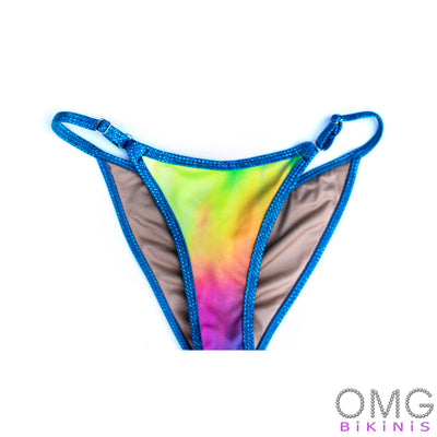Tie Dye Posing Suit / BOTTOMS | Clearance | OMG Bikinis