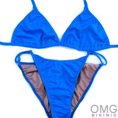 Turquoise Matte FIT MODEL Suit S/S | Clearance | OMG Bikinis