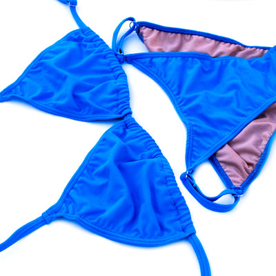 Turquoise Matte FIT MODEL Suit S/S | Clearance | OMG Bikinis